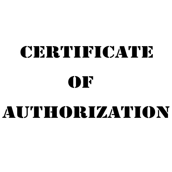 Is It Possible To Get DUX DUCIS Authorization Certificate?