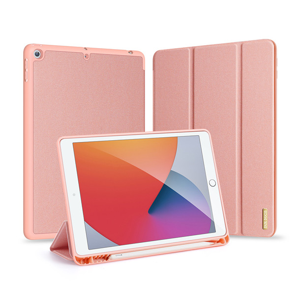 Dux Ducis Domo iPad Mini 6 Stand Case With Apple Pencil Holder - Pink