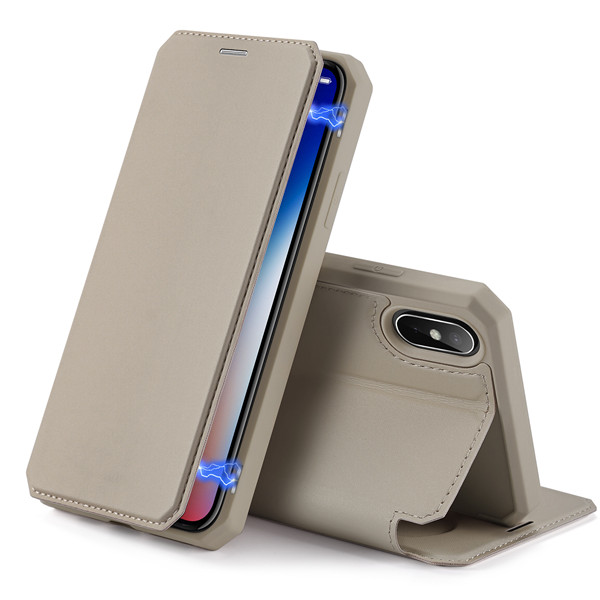 Skin X Series Magnetic Flip Case for iPhone X / iPhone Xs
