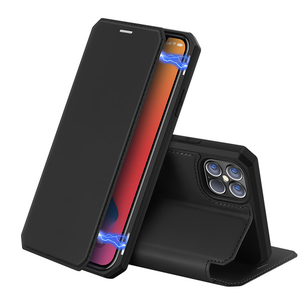 Skin X Series Magnetic Flip Case for iPhone 12 Pro Max