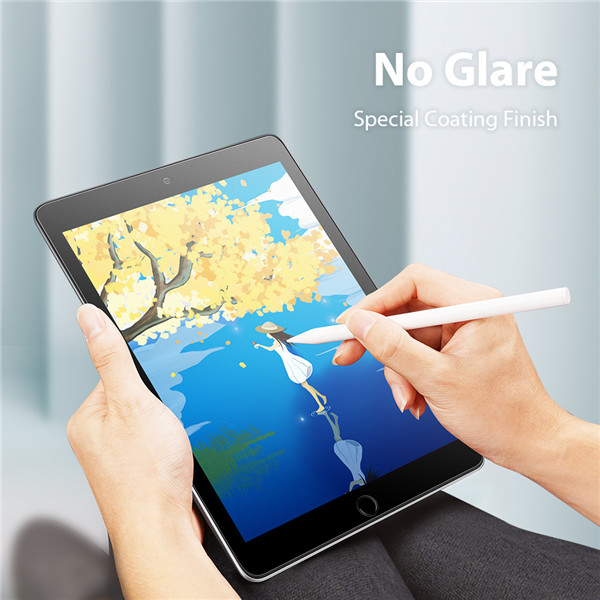 Paper texture Screen Protector for Apple iPad 7 ,KCT iPad 10.2 Matte PET Paper Texture Film No Glare Scratch Resistant Paper texture Protector,Compatible with Apple Pencil 10.2-Inch, 2019 Model, 7th Gen 
