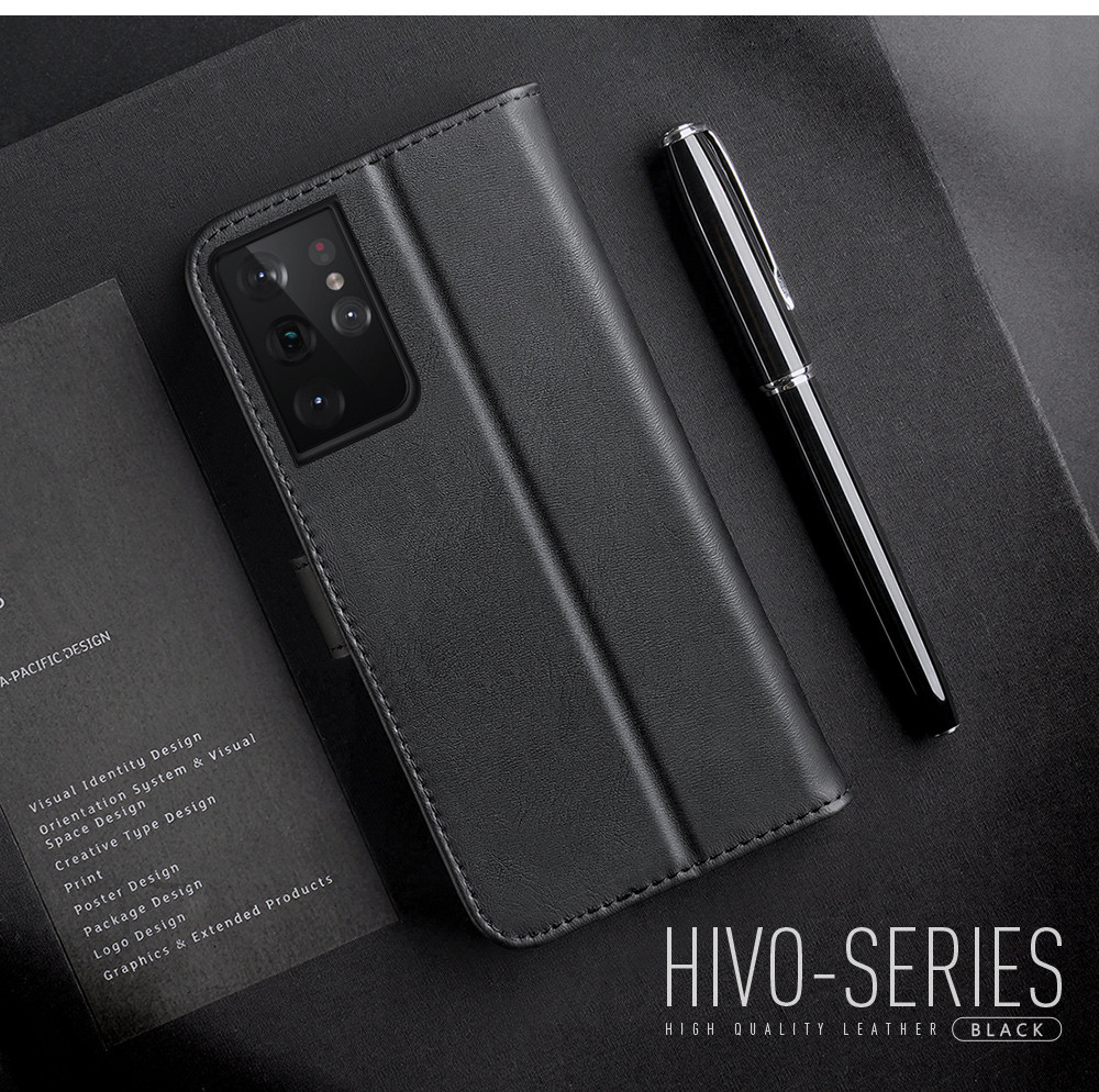 Hivo Series Leather Wallet Case for Samsung Galaxy S21 Ultra / S30 Ultra_Phone Case, USB Cable Hivo Series Leather Wallet Case for Samsung Galaxy S21 Ultra / S30 Ultra_Phone Case, USB Cable