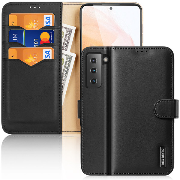 Hivo Series Leather Wallet Case for Samsung Galaxy S21 5G