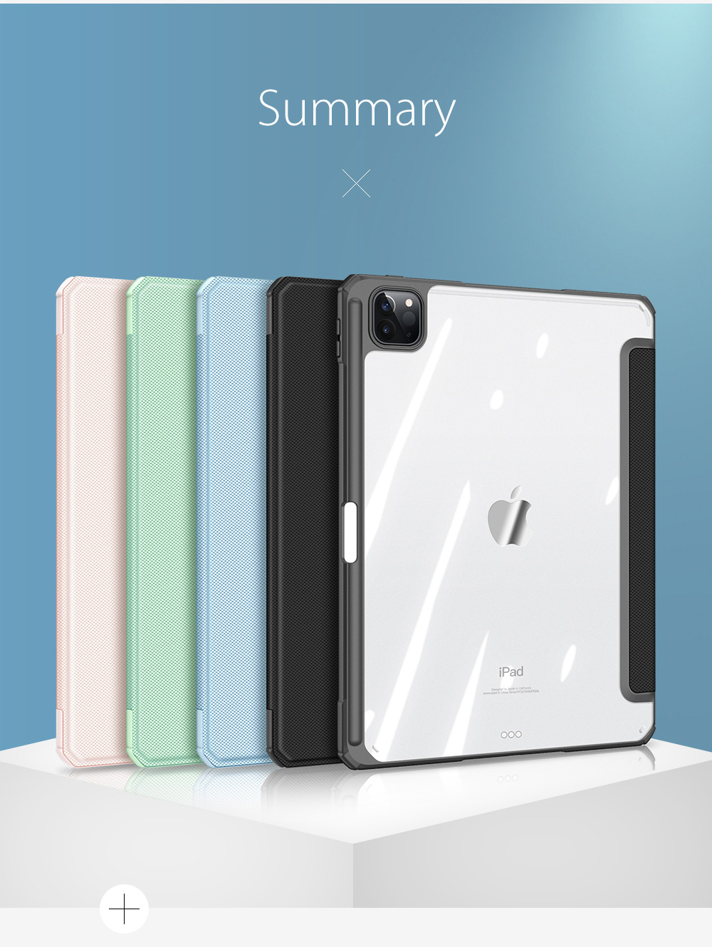 Toby Series Case for iPad Pro 11 (2018/2020/2021) (With Apple Pencil