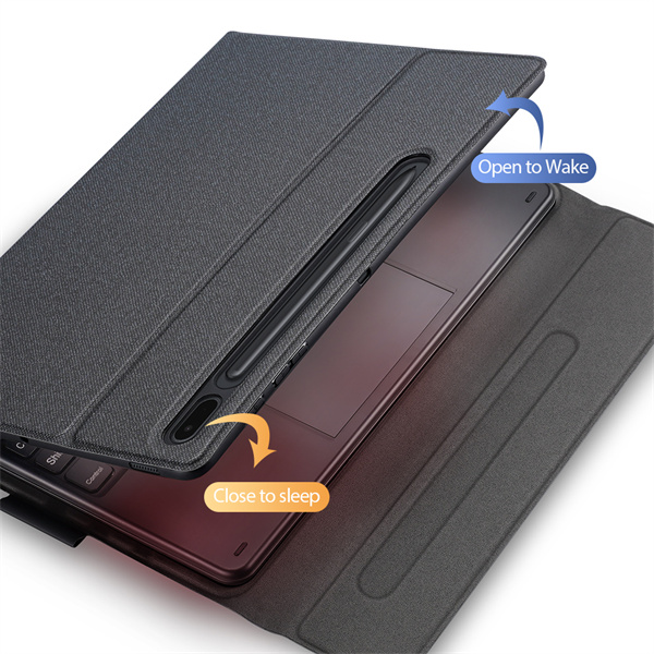 TK Series Keyboard with Protective Case for Samsung Tab S8 Plus (X800