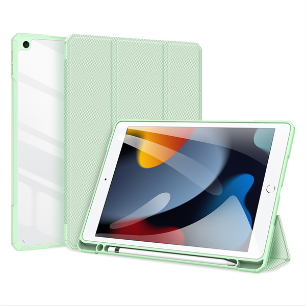 Étui Dux Ducis Toby pour iPad 10.9 '' 2022 (10 gen.) Housse avec espace  pour stylet Apple Pencil Smart Cover Stand vert - ✓