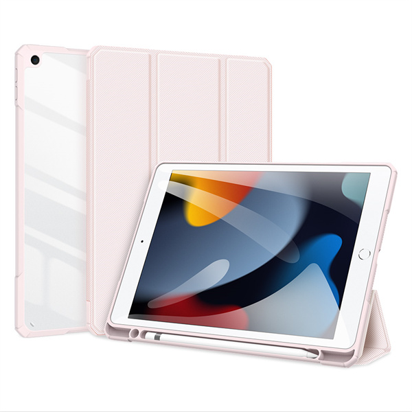 Dux Ducis Copa pour iPad Air (5e génération) / (4e génération) smart cover  avec support rose - ✓