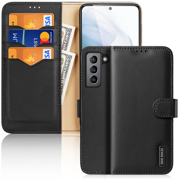 Hivo Series Leather Wallet Case for Samsung Galaxy S21 FE 5G