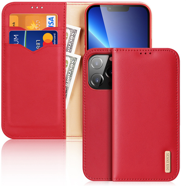 Hivo Series Leather Wallet Case for iPhone 13 Pro