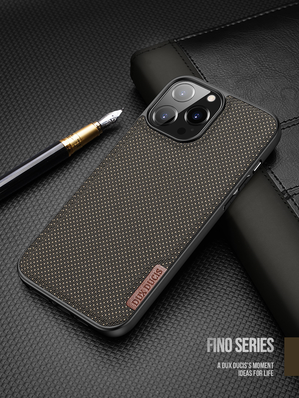 Fino Series Back Case for iPhone 13 Pro Max_Phone Case, USB Cable, Wireless Charger