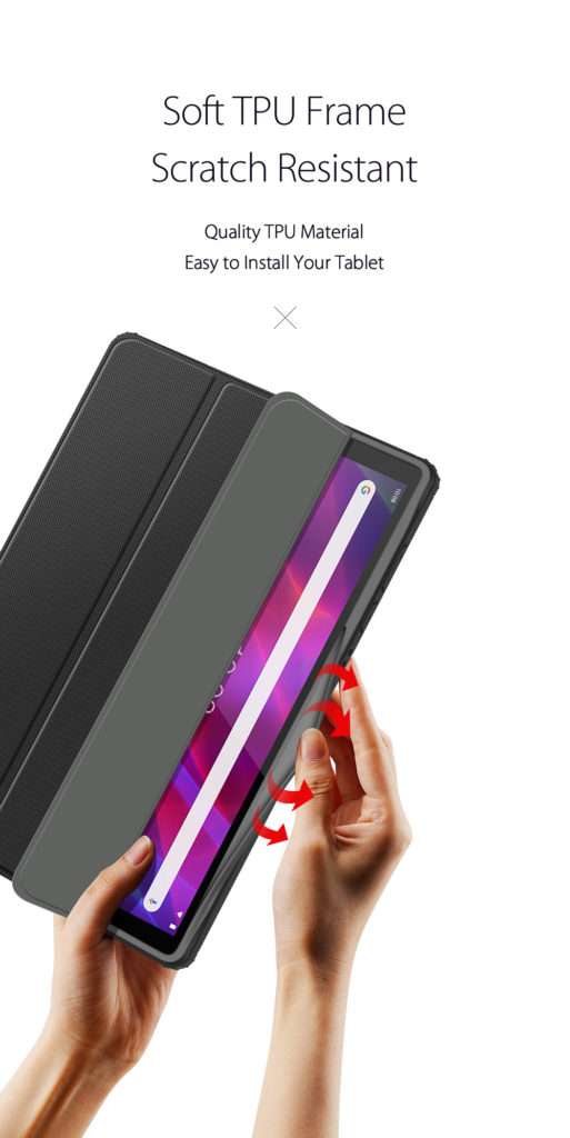 Toby Series Case for Lenovo Tab K10 / Tab M10 Plus 10.3 (Auto Sleep