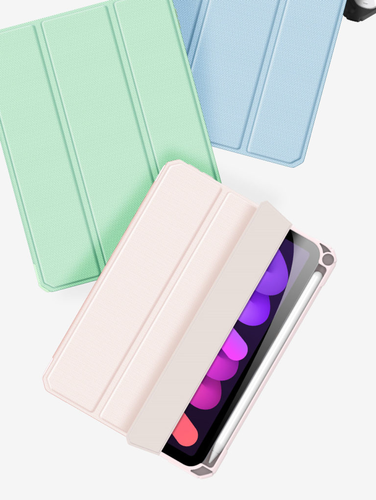 Toby Series Case for iPad mini 6 (With Apple Pencil Holder & Auto Sleep