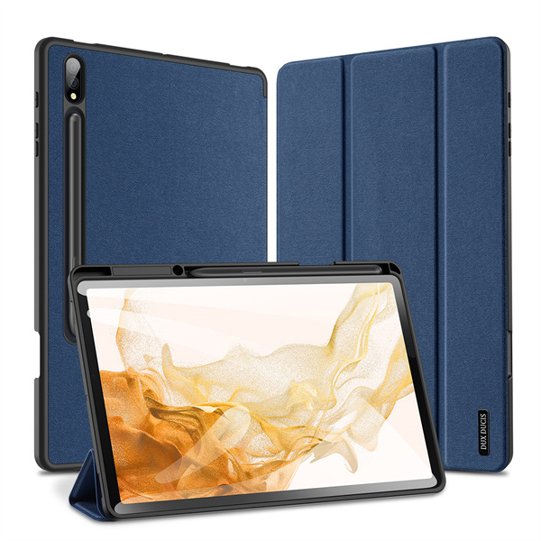 Domo Series Case for Samsung Tab S8 Plus (X800/X806)/S7 FE (T730/T733/T736B) / S7 Plus (T970/T976B) (With S Pen Holder & Auto Sleep Wake)
