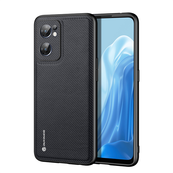 BRAND SET Cover A Portafoglio In Similpelle Per OPPO Reno7 5G / Find X5 Lite 5G – Con Chiusura Magnetica E Supporto – Nero