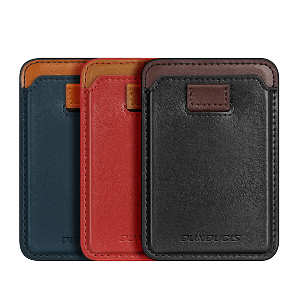 Magnetic Leather Wallet with MagSafe