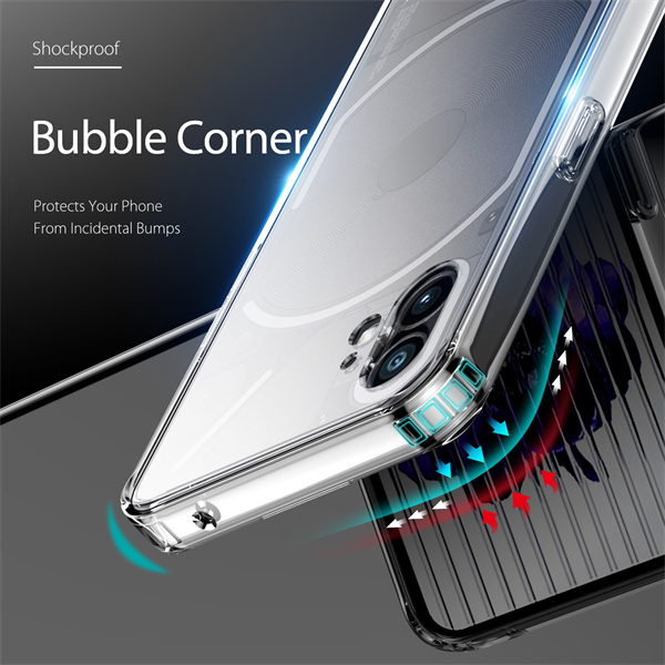 Shockproof Transparent Phone Case For Nothing Phone 1 Ultra Thin