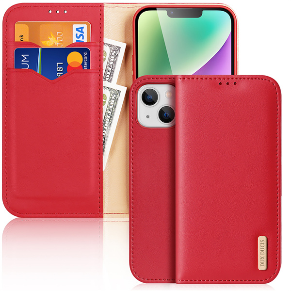 Hivo Series Leather Wallet Case for iPhone 14 Plus