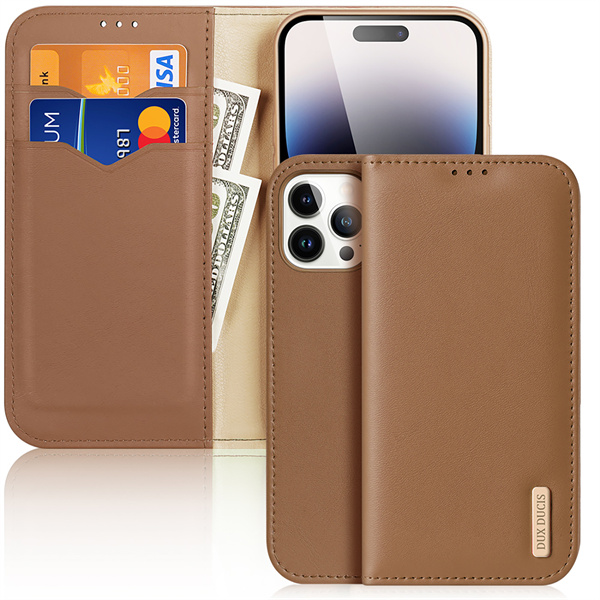 Hivo Series Leather Wallet Case for iPhone 14 Pro Max