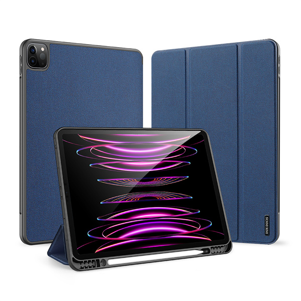 Domo Series Case for iPad Pro 12.9 2018 / 2020 / 2021 / 2022 (With Apple Pencil Holder & Auto Sleep Wake)