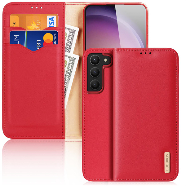 Hivo Series Leather Wallet Case for Samsung Galaxy S23 Plus