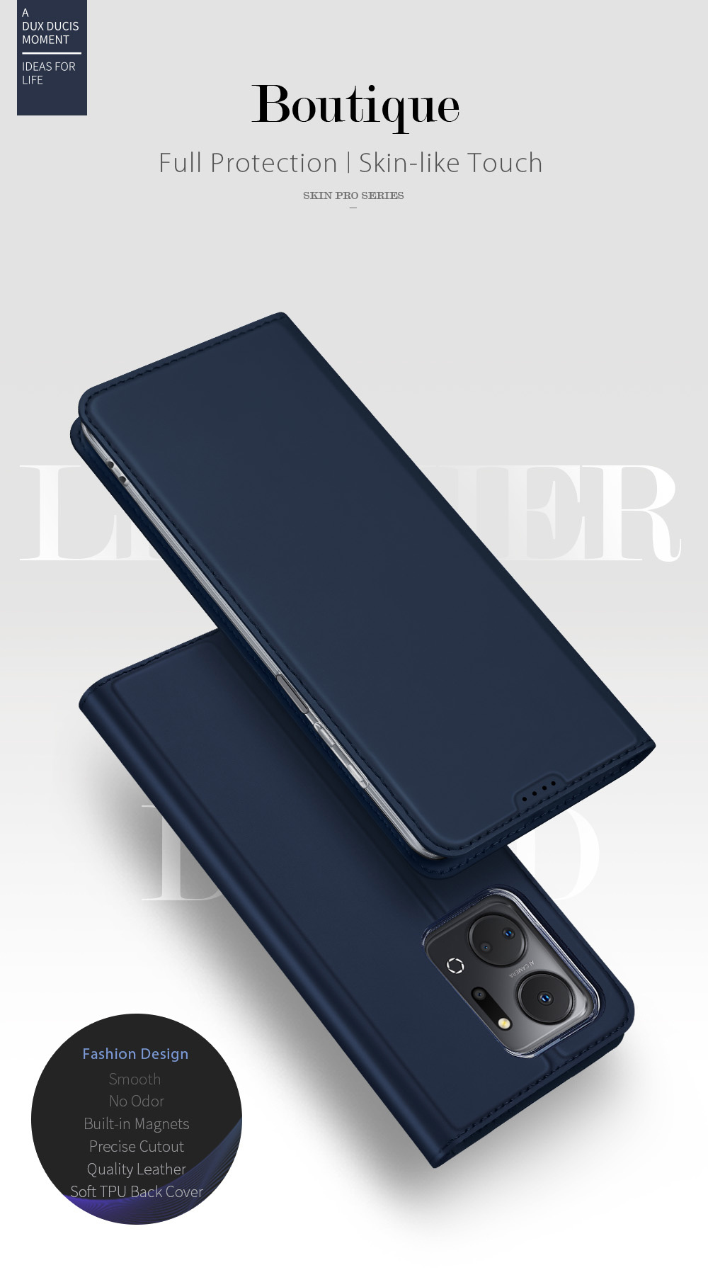 Custodia Portafoglio In Pelle Per Honor X7a | Rossa, Con Chiusura Magnetica, Slot Carte E Supporto | Cover A Libro Premium