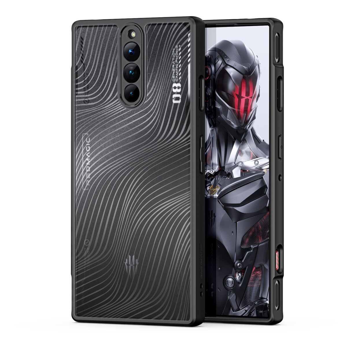 Aimo Series Back Cover for ZTE nubia Red Magic 8 Pro / 8 Pro Plus