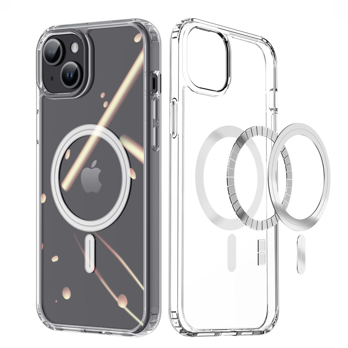 Clin Mag Series Clear Case with MagSafe for iPhone 15