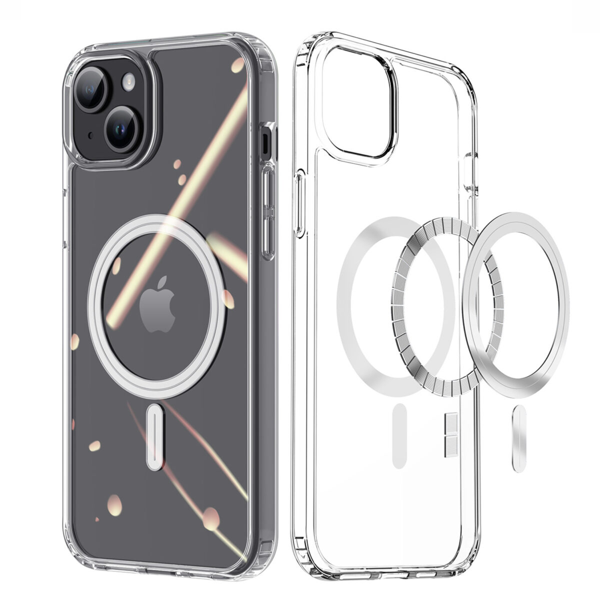 Clin Mag Series Clear Case with MagSafe for iPhone 15 Plus
