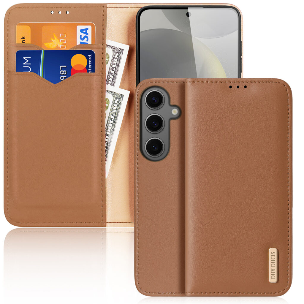 Hivo Series Leather Wallet Case for Samsung Galaxy S24