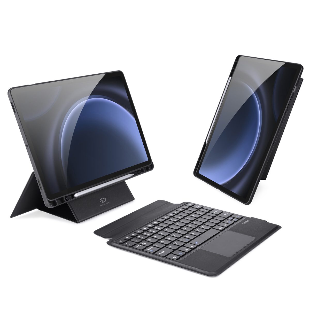 DK Series Keyboard with Protective Case for Samsung Tab S10 Lite / S10 FE / S9 / S9 FE