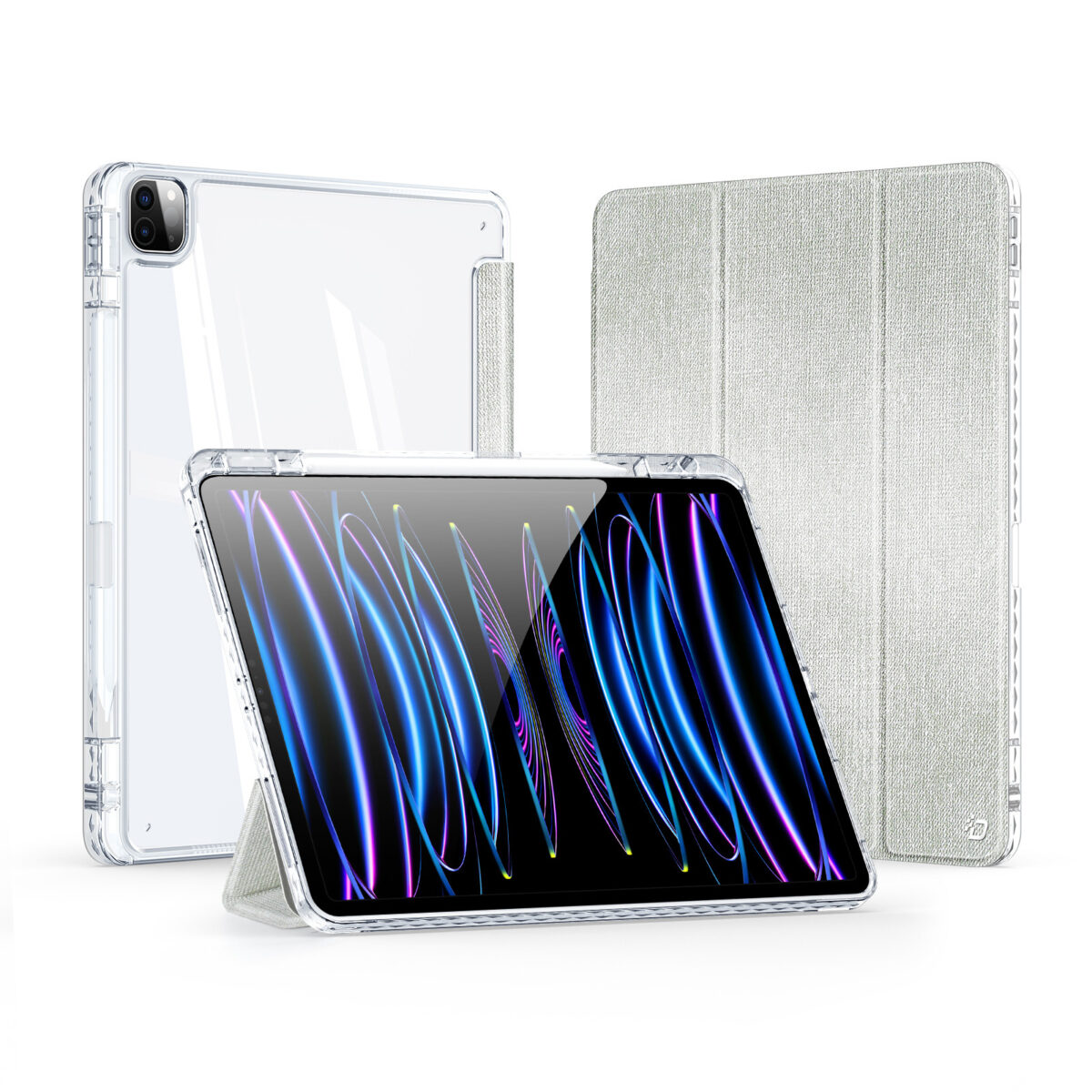 Unid Series Case for iPad Pro 12.9(2020 / 2021 / 2022)(With Apple Pencil Holder & Auto Sleep Wake)