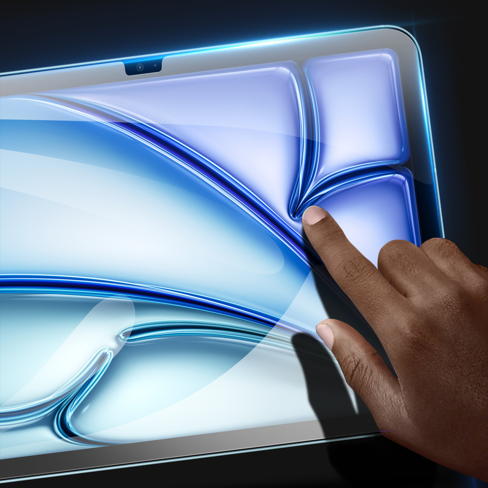 Tempered Glass Screen Protector for iPad Air 6 11'' (2024) - Phone ...