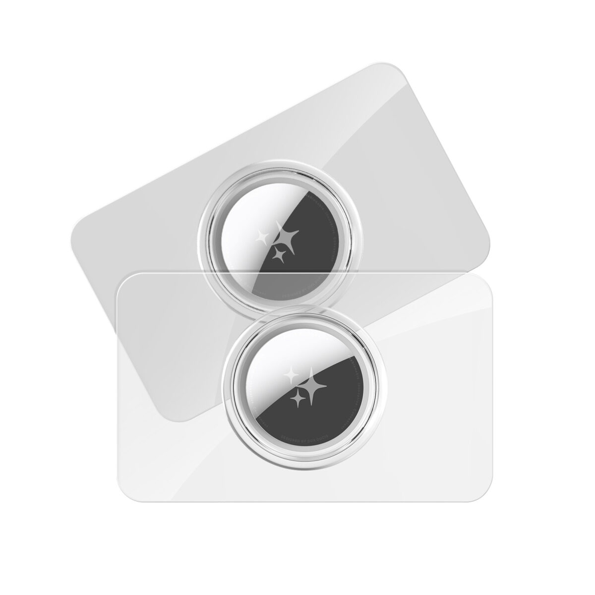 PC Card-Shaped Case for AirTag (2Pack）