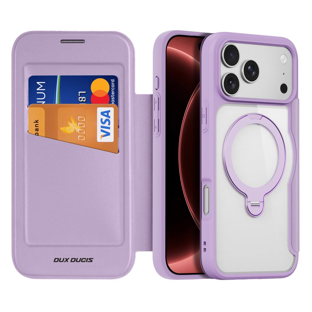 Skin X Pro Series Folio Magnetic Case with 360° Ring Stand for iPhone 18 Pro Max / 17 Pro Max Skin X Pro Series Folio Magnetic Case with 360° Ring Stand for iPhone 18 Pro Max / 17 Pro Max