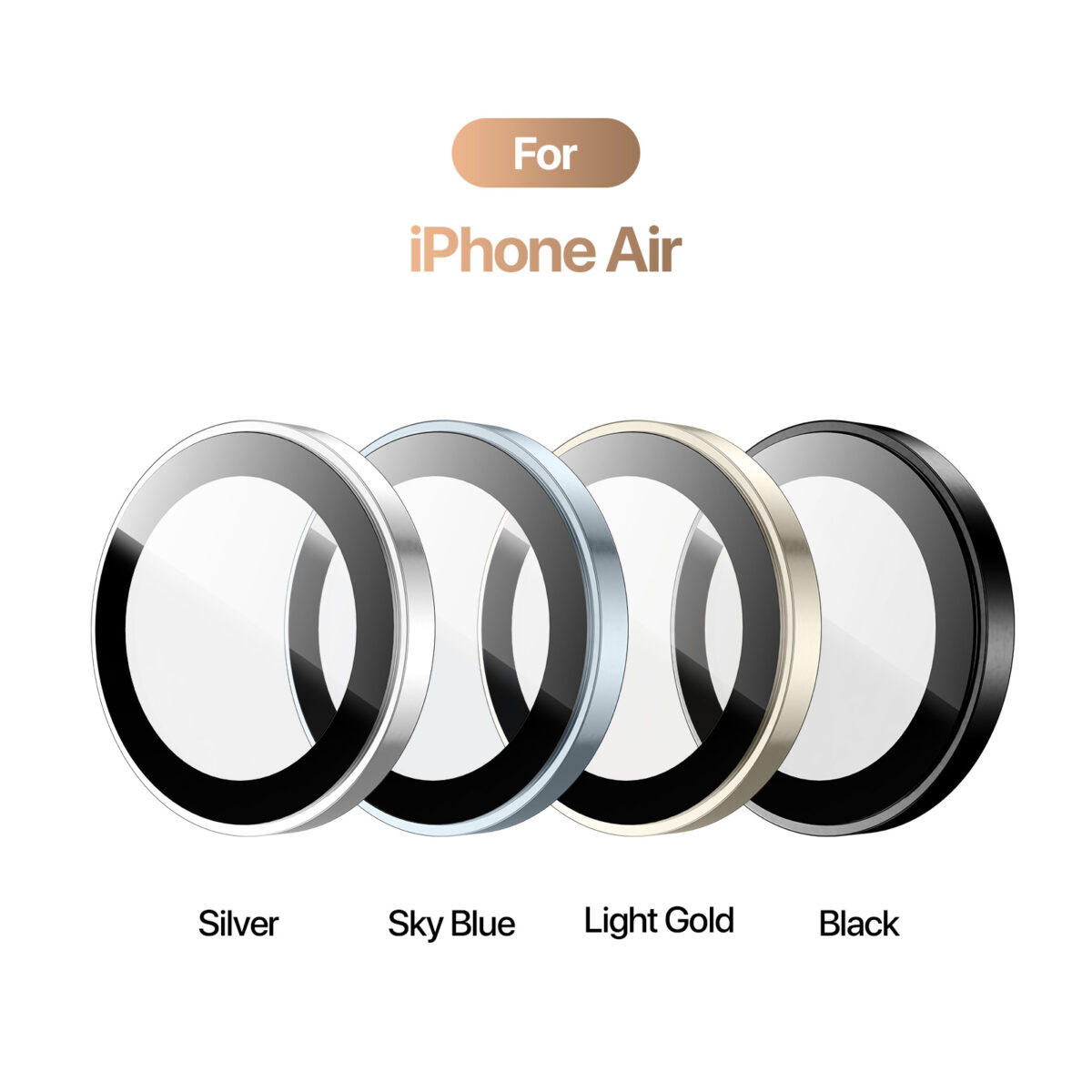 HAWK Series Camera Lens Protector for iPhone Air