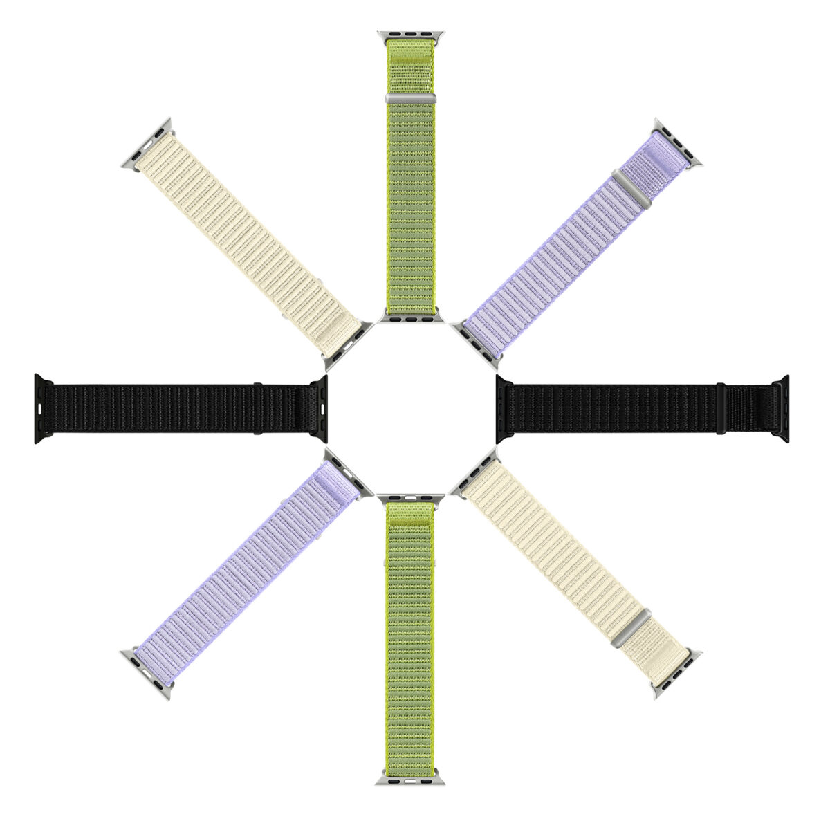 YE Series Nylon Velcro Apple Watch Strap