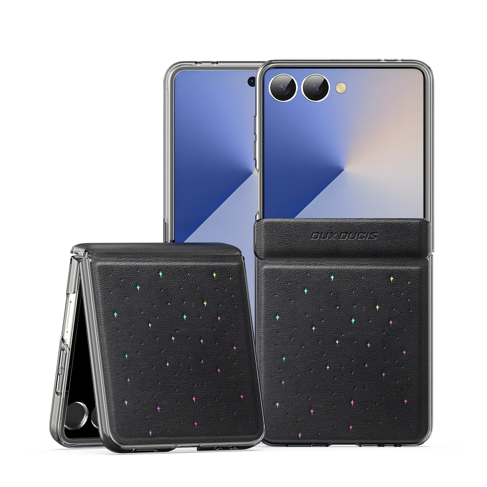 STEX Series PU Leather Foldable Phone Case for Samsung Z Flip7