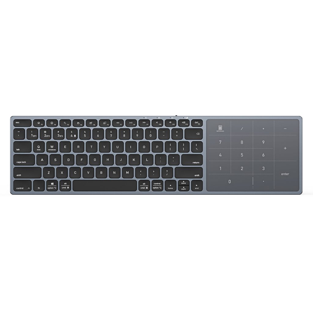 LK Pro Series Universal Bluetooth Keyboard with Triple Bluetooth Connection