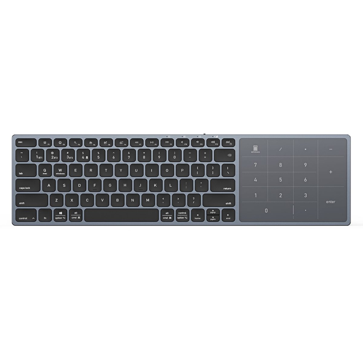 LK Pro Series Universal Bluetooth Keyboard with Triple Bluetooth Connection