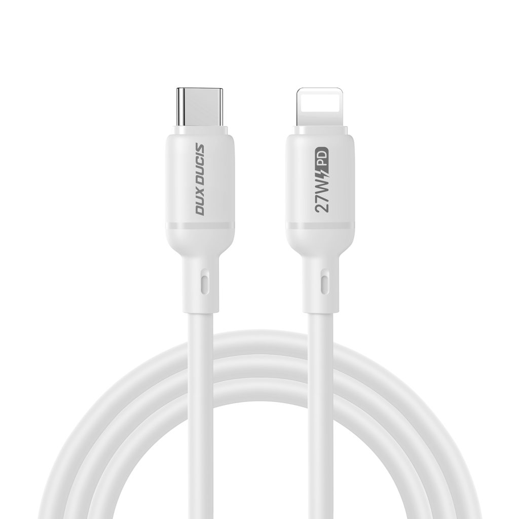 SILI Series USB-C to Lightning 27W Fast Charging Silicone Cable SILI Series USB-C to Lightning 27W Fast Charging Silicone Cable
