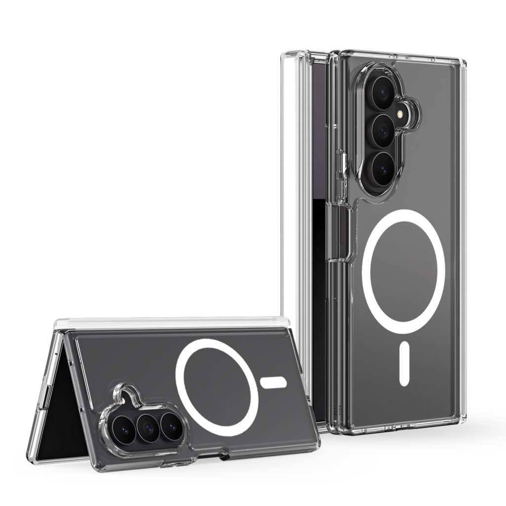 Clin Mag Series Clear Case with MagSafe for Samsung Z Fold8 / 7 Clin Mag Series Clear Case with MagSafe for Samsung Z Fold8 / 7