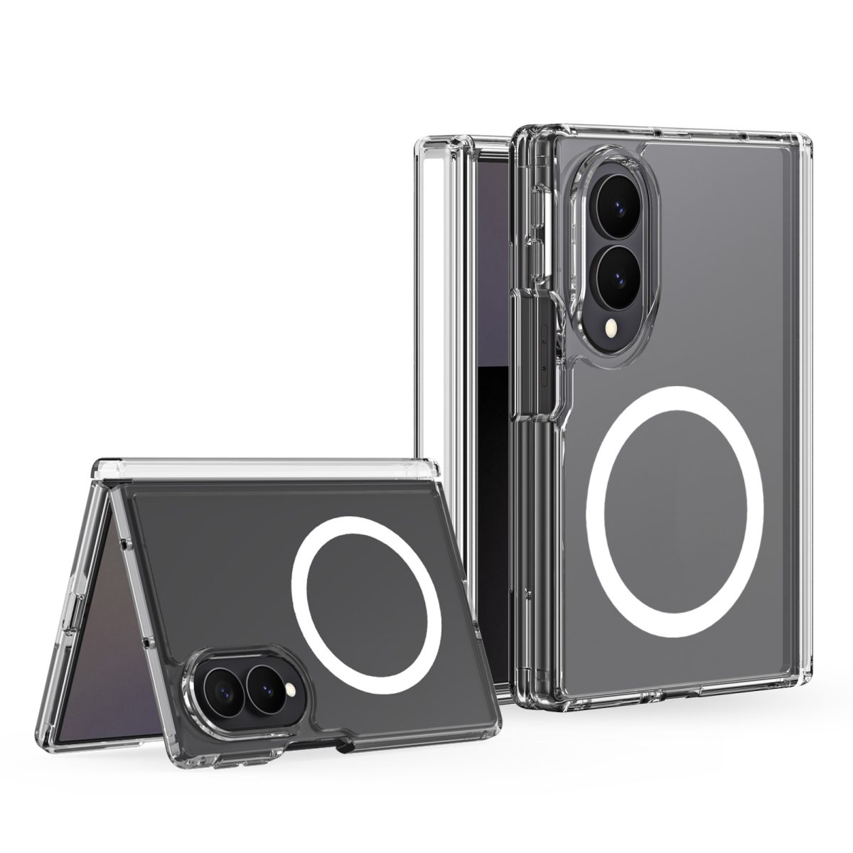 Clin Mag Series Clear Case with MagSafe for Samsung Z Fold8 Wide