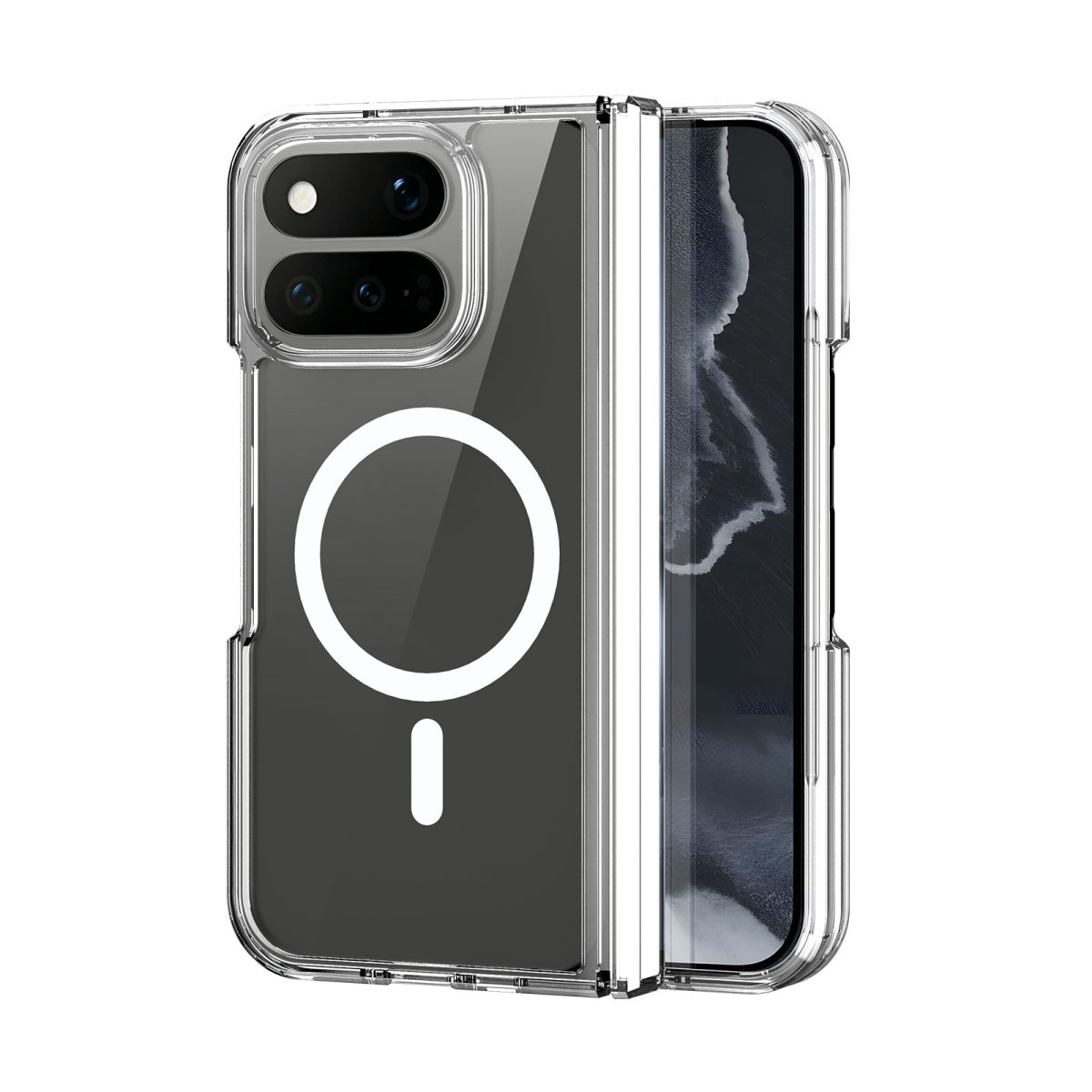 Clin Mag Series Clear Case with MagSafe for Google Pixel 11 Pro Fold